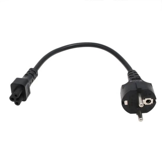 Power Cord European Plug Cee7/16 to IEC320 C5 Mickey Mouse Suitable for Laptop AC Adapter Cable 250V 2.5A 12